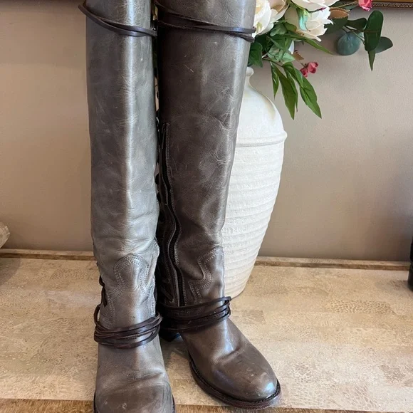 Freebird by Steven COAL boots Over the Knee Boots - Picture 2 of 5